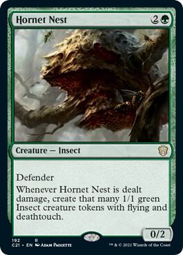 Hornet Nest card from Commander 2021