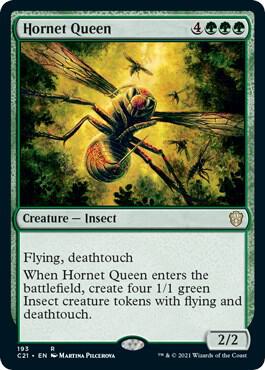 Hornet Queen card from Commander 2021