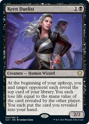 Keen Duelist card from Commander 2021