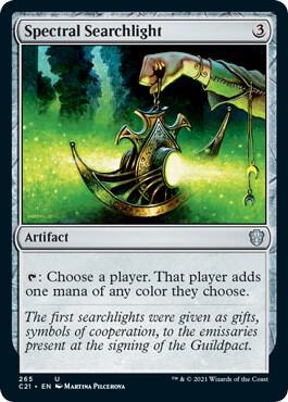 Spectral Searchlight card from Commander 2021