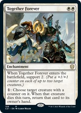 Together Forever card from Commander 2021