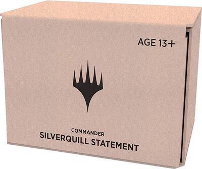 Commander 2021 Deck - Silverquill Statement (Minimal Packaging) card from Commander 2021