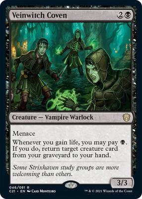 Veinwitch Coven card from Commander 2021