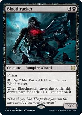 Bloodtracker card from Commander 2021