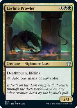 Leyline Prowler card from Commander 2021