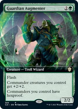 Guardian Augmenter (Extended Art) card from Commander 2021