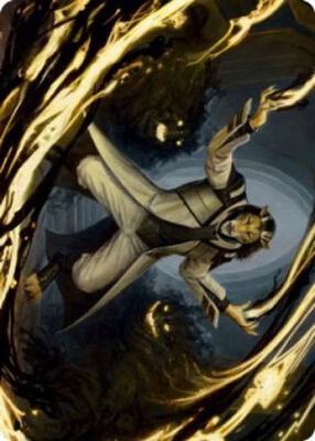 Leonin Lightscribe Art Card card from Art Series: Strixhaven