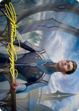 Star Pupil Art Card (Gold-Stamped Signature) card from Art Series: Strixhaven