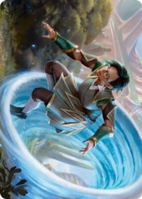 Vortex Runner Art Card card from Art Series: Strixhaven