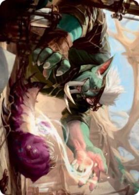 Novice Dissector Art Card card from Art Series: Strixhaven