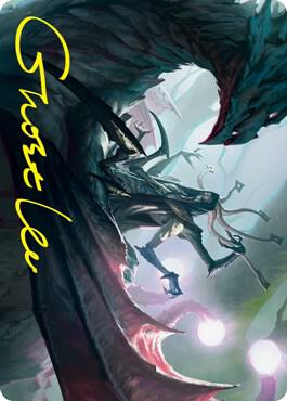 Specter of the Fens Art Card (Gold-Stamped Signature) card from Art Series: Strixhaven
