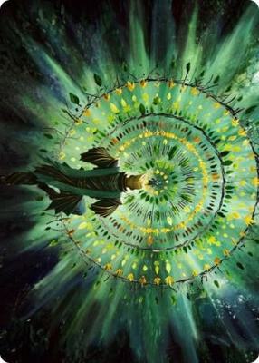 Verdant Mastery Art Card card from Art Series: Strixhaven