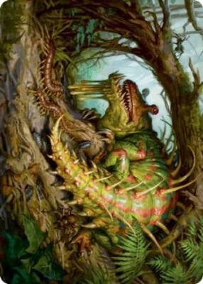 Blex, Vexing Pest Art Card card from Art Series: Strixhaven