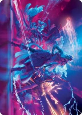 Prismari Command Art Card card from Art Series: Strixhaven