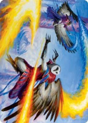 Teach by Example Art Card card from Art Series: Strixhaven