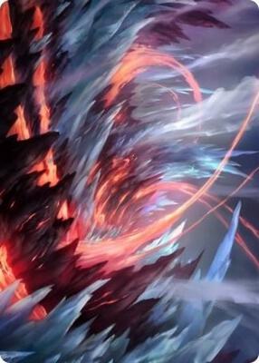Frostboil Snarl Art Card card from Art Series: Strixhaven