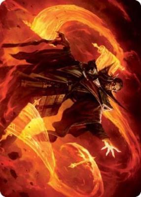 Plargg, Dean of Chaos Art Card card from Art Series: Strixhaven