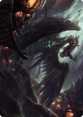 Beledros Witherbloom Art Card card from Art Series: Strixhaven