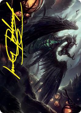 Beledros Witherbloom Art Card (Gold-Stamped Signature) card from Art Series: Strixhaven