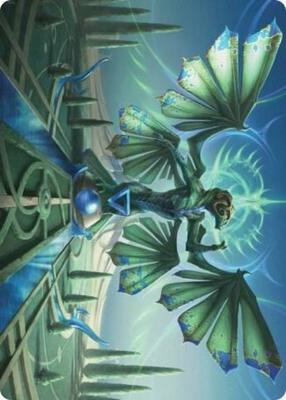 Tanazir Quandrix Art Card card from Art Series: Strixhaven