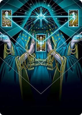 Strategic Planning Art Card card from Art Series: Strixhaven