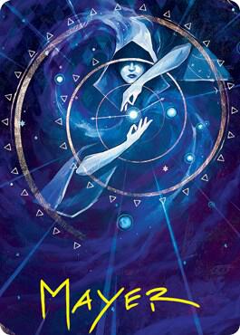 Time Warp Art Card (Gold-Stamped Signature) card from Art Series: Strixhaven