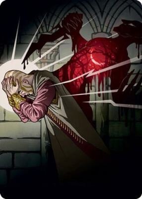 Agonizing Remorse Art Card card from Art Series: Strixhaven