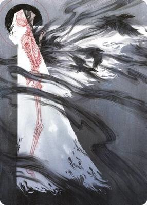 Tendrils of Agony Art Card card from Art Series: Strixhaven