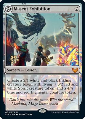 Mascot Exhibition card from Prerelease Cards
