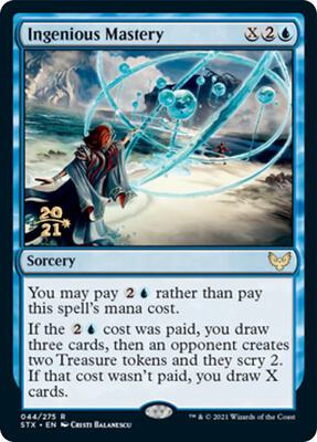 Ingenious Mastery card from Prerelease Cards
