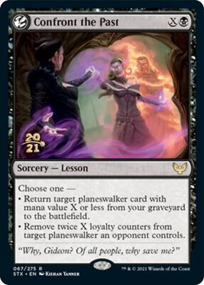 Confront the Past card from Prerelease Cards