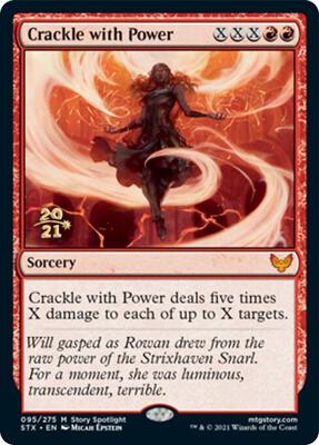 Crackle with Power card from Prerelease Cards