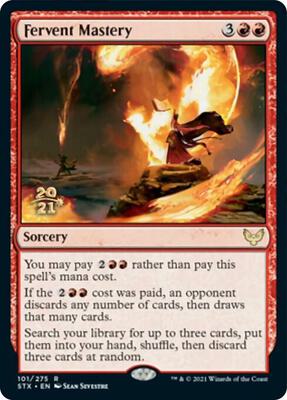 Fervent Mastery card from Prerelease Cards