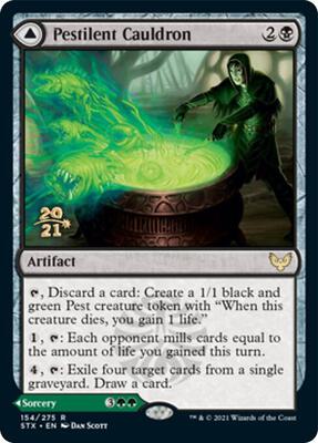 Pestilent Cauldron card from Prerelease Cards