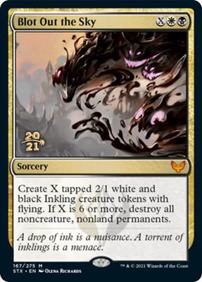 Blot Out the Sky card from Prerelease Cards