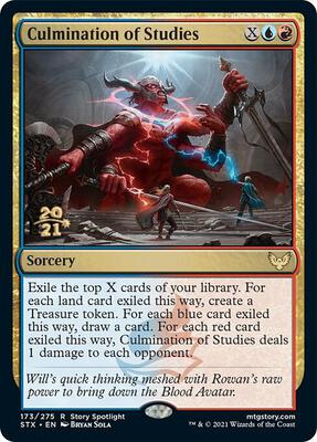 Culmination of Studies card from Prerelease Cards