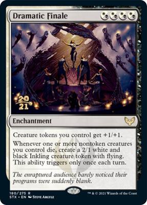 Dramatic Finale card from Prerelease Cards
