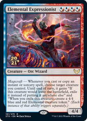 Elemental Expressionist card from Prerelease Cards