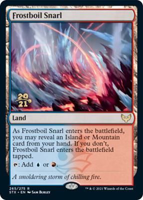 Frostboil Snarl card from Prerelease Cards