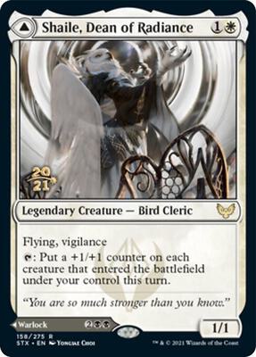 Shaile, Dean of Radiance card from Prerelease Cards