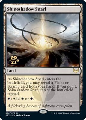 Shineshadow Snarl card from Prerelease Cards