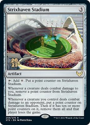 Strixhaven Stadium card from Prerelease Cards