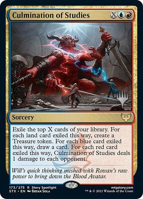 Culmination of Studies card from Promo Pack: Strixhaven