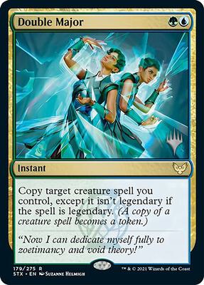 Double Major card from Promo Pack: Strixhaven