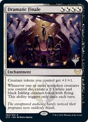 Dramatic Finale card from Promo Pack: Strixhaven