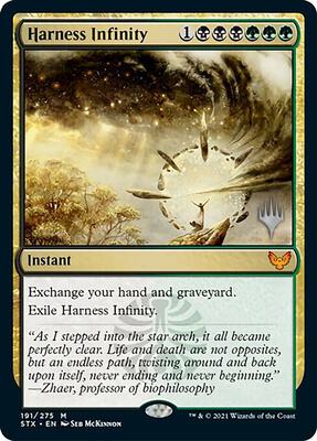 Harness Infinity card from Promo Pack: Strixhaven