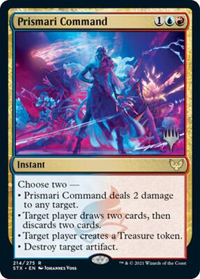 Prismari Command card from Promo Pack: Strixhaven