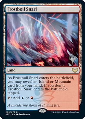 Frostboil Snarl card from Promo Pack: Strixhaven