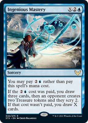 Ingenious Mastery card from Promo Pack: Strixhaven