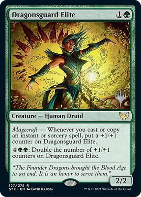 Dragonsguard Elite card from Promo Pack: Strixhaven